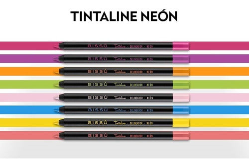 Kit Delineadores Bissú Tintaline Neon Edición Limitada