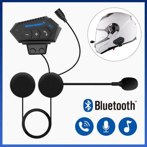 Auriculares Bluetooth 4.2 Cool Para Casco Con Micrófono