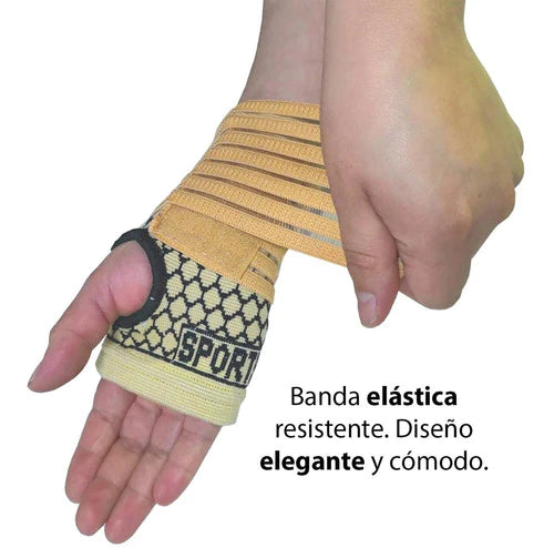 Muñequera Elástica Deportiva Ajustable Ortopedica Artritis