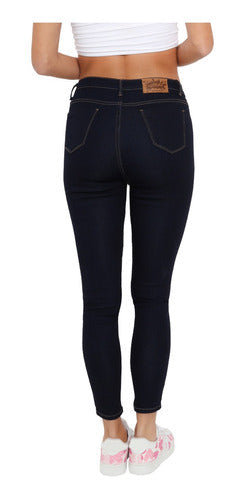 Jeans Mujer Básico De Moda Skinny Entallado Diseño Original