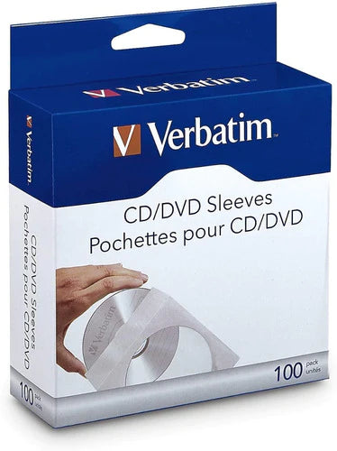 1000 Sobre Papel Blanco Cd Dvd Verbatim (10 Paq. C/100)