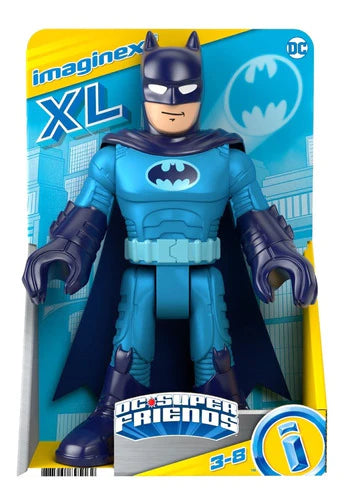 Imaginext Dc Super Friends Figura Xl Batman Azul