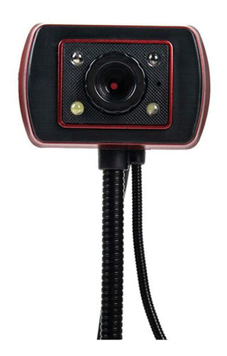 Webcam Usb 2.0 Sin Controlador 480p Con Micrófono Portátil
