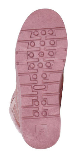 Bota Moda Mujer Furor Rosa 19403503 Textil