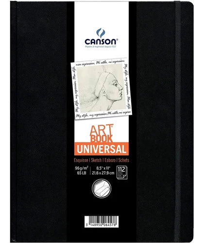 Cuaderno Dibujo Canson Art Book Universal 21,6x27,9cm 112h
