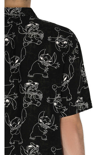 Camisa Manga Corta San Valentín Stitch Hombre C&a (3031482)