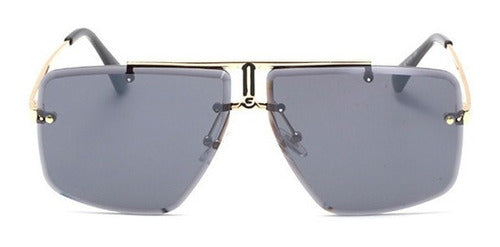 Lentes De Sol Large Frame Para Hombres Aluminio Gafas Klj
