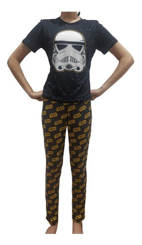 Pijama Para Dama Juvenil De Star Wars Stormtrooper Pantalón