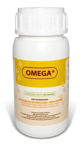 Omega® Ruiland Suplemento Para Perros Para Piel Y Pelo 60tab