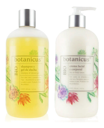Duo Botanicus Crema Y Shampoo Bio Nueva Linea Sin Sulfatos
