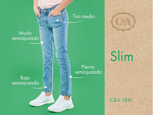 Jeans Slim De Niño C&a (3023175)