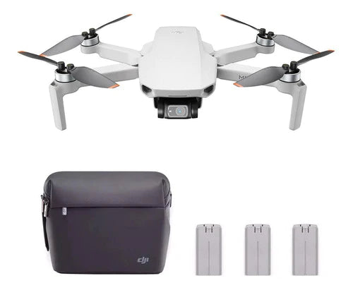 Mini Drone Dji Mavic Mini 2 Fly More Combo Con Cámara 4k   Light Gray 3 Baterías
