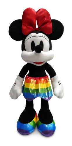 Disney Store Peluche Minnie Mouse Rainbow Collection 2021