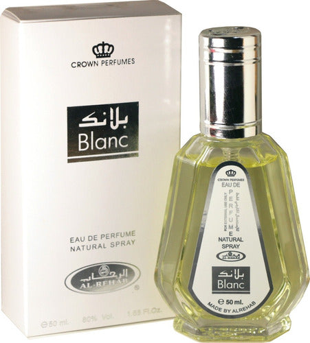 Blanc Spray 50 Ml Perfume Árabe Al Rehab Lacoste White