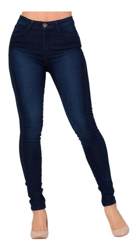 Jeans Básico Mujer Stfashion Stone 51003614 Mezclilla Stretc