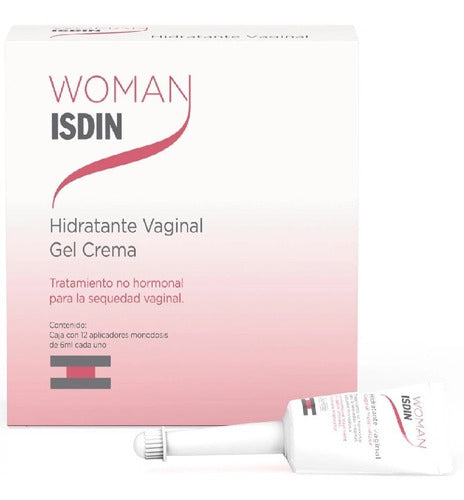 Isdin Woman Hidratante Vaginal Gel Crema-12 Aplicadores 6ml