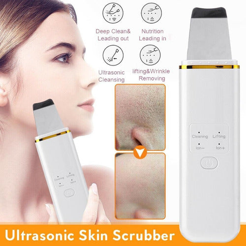 Skin Scrubber Limñpiador Ultrasonico Peeling Envio Gratis