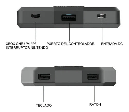 Adaptador Teclado Mouse Compatible Con N Switch:virtual Zone
