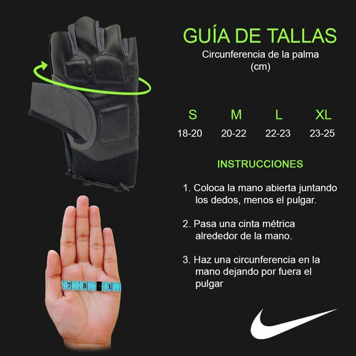 Guantes Para Gym - Cross Fit Nike Lock Down - Hombre