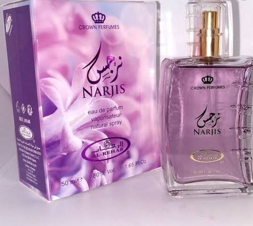 Narjis Spray 50 Ml Perfume Árabe Al Rehab