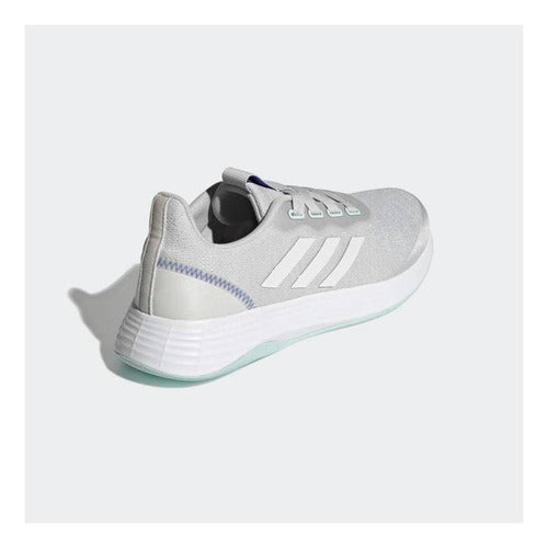 Tenis Para Mujer adidas Qt Racer Sport Color Grey One/cloud White/halo Mint - Adulto 6.5 Mx