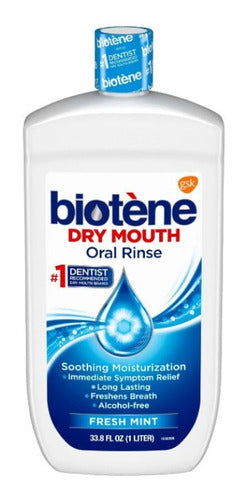 Biotene Enjuague Bucal Dry Mouth Oral Rinse 1lt
