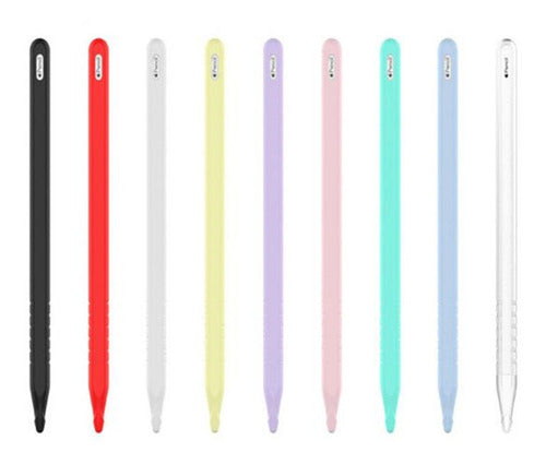 9 Fundas De Silicona Para Apple Pencil 2ª Generación
