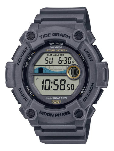 Reloj Para Hombre Casio Ws-1300h Tide Graph