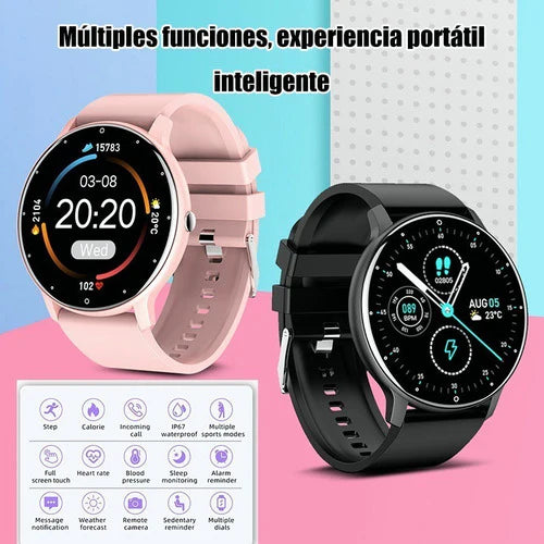 Reloj Inteligente Zl02 Bluetooth 1.28 Impermeable