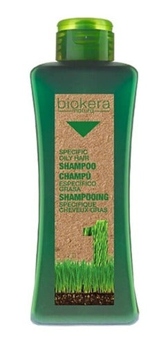 Salerm Biokera Shampoo Y Tratamiento Completo Cabello Graso