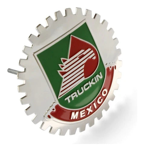 Emblema De Mexico Truckin Parrilla