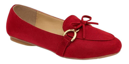 Been Class Mujer Zapato Casual Color Rojo. Cod 101563-1