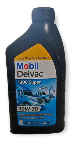 Aceite Mobil Delvac Sintético 10w30 P/motor Diésel (4pzs)