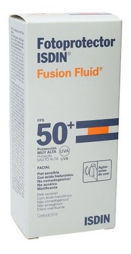 Protector Isdin Fusion Fluid Sin Color Fps 50+ 50ml