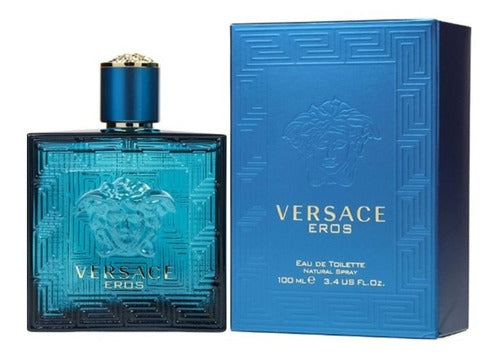 Perfume Caballero Versace Eros 100 Ml Eau De Toilette