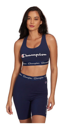 Top Deportivo Champion Mujer Logo Frontal