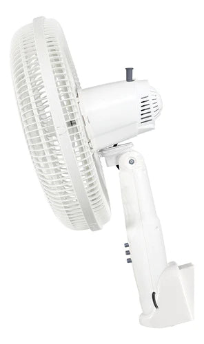 Ventilador De Pared Taurus Bolt6 Blanco Con Aspas De Plástico, 16 De Diámetro, 2 Velocidades, Blanco, 110v