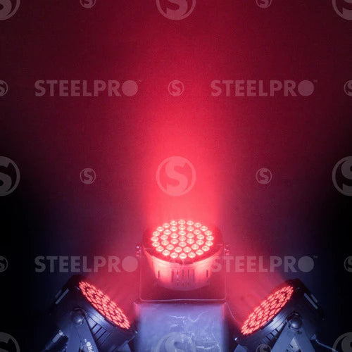 Steelpro - Cañon Par Led 40 X 3 Watts - Rgb 3 En 1 - 403-mpr