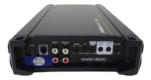 Amplificador Clase D Nano 3500w Steelpro Mono Block