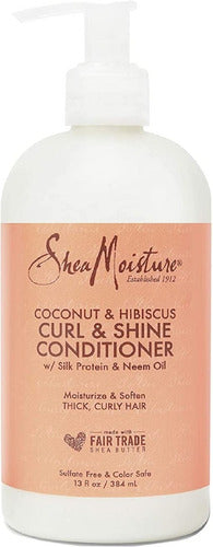 Shea Moisture Coconut Hibiscus Super Kit· Curl & Shine Rizos