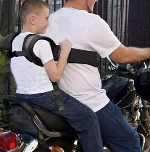 Cinturón Seguridad Moto Para Niños