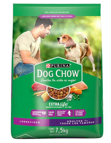 Purina® Dog Chow® Croquetas Longevidad 7+ Perro Senior 7.5kg