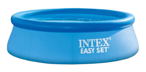 Alberca Inflable Redonda Intex Easy Set 28121 De 3.5m X 76cm 3853l Azul