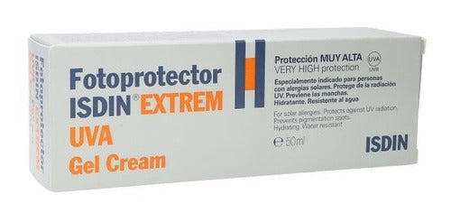 Protector Isdin Extrem Uva Gel Cream Fps 50+ 50ml