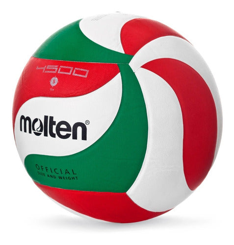 Balón Molten Voleibol Piel Sintetica V5m4500 Tricolor