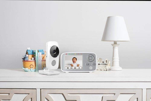 Monitor De Video Motorola Con 2 Cámaras Para Bebes