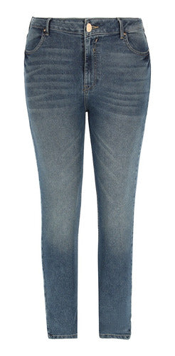 Jeans Super Skinny Tallas Grandes De Mujer C&a (3014490)