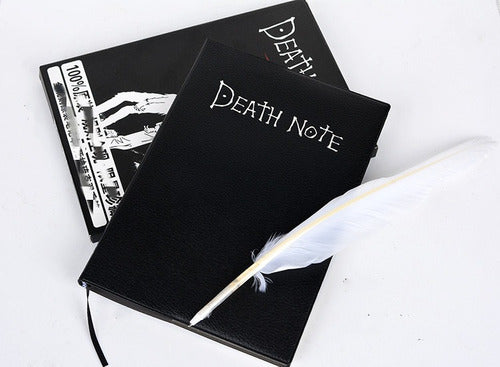 Notas De La Muerte,cuaderno De Aviso De Muerte Con Collar