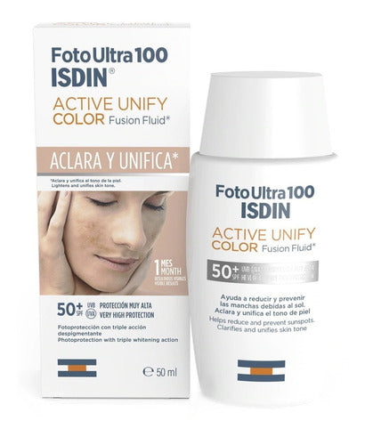 Isdin Fotoultra 100 Active Unify Fusion Fluid Color Spf 50+