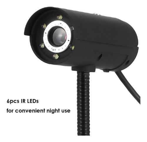 Webcam Usb Sin Controlador 480p Con Micrófono Portátil Ord
